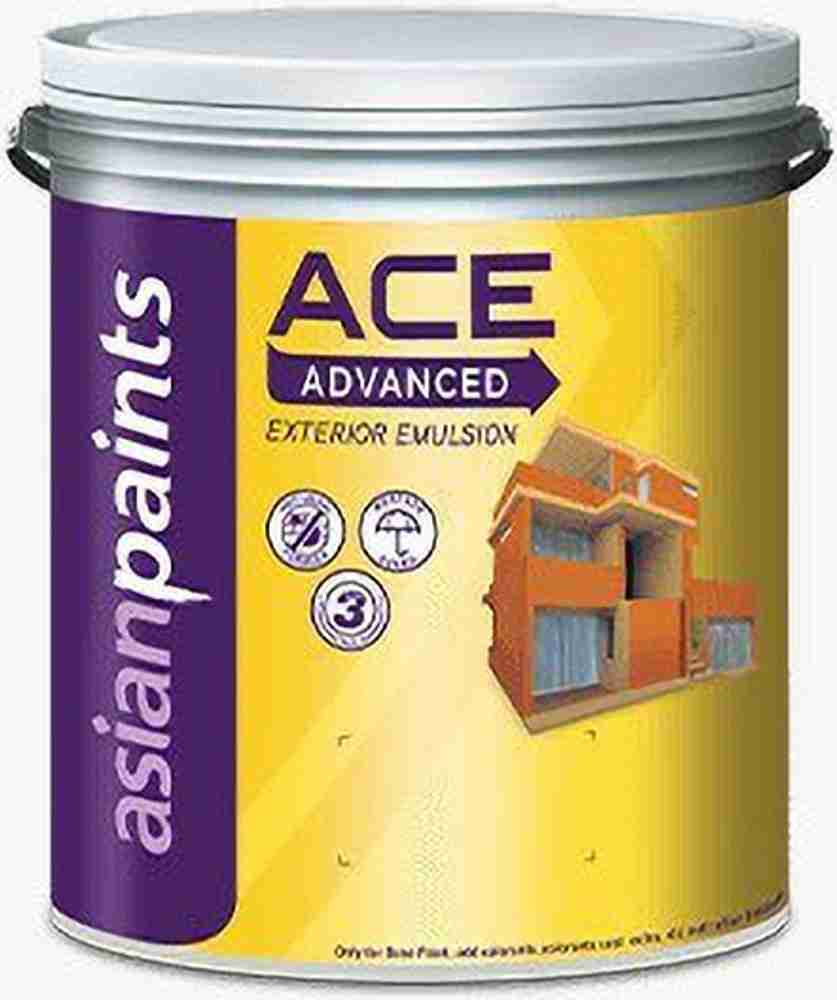 ASIANPAINTS Ace Advanced Exterior Emulsion White Emulsion Wall Paint Price in India Buy ASIANPAINTS Ace Advanced Exterior Emulsion White Emulsion Wall Paint online at Flipkart