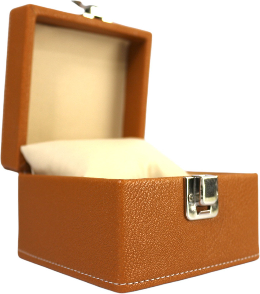 Zakspool Classic Leather Watch Box for single watch Watch Box