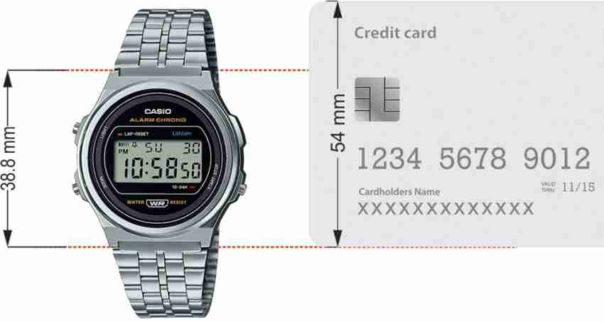 Casio 70s best sale digital watch