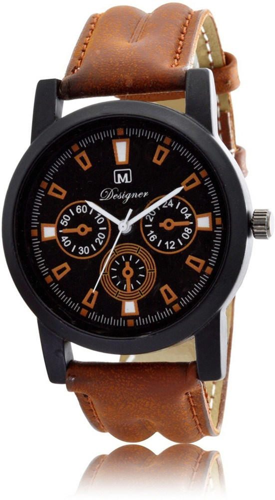 Leather belt watches for mens store