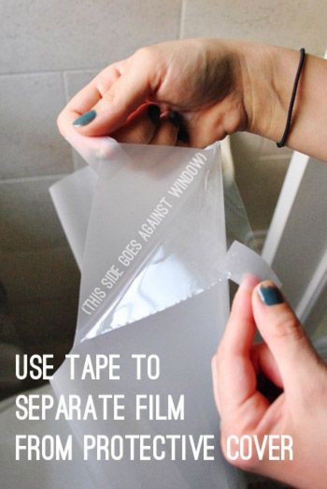 Wisebom 30cm X 3m Film Adhesif Transparent Autocollant Film de