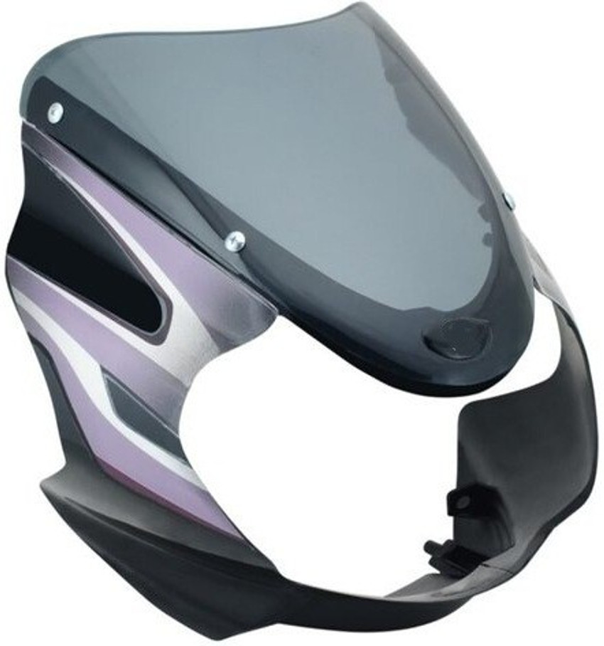 Bajaj discover headlight sale visor