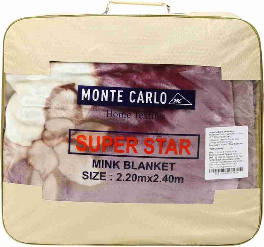 MONTE CARLO Floral King Woollen Blanket for Heavy Winter Buy