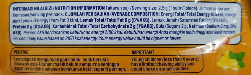 Fox's Crystal Clear Himalayan Salt & Lemon Mints Flavored Candy 15g (Pack  Of 12)
