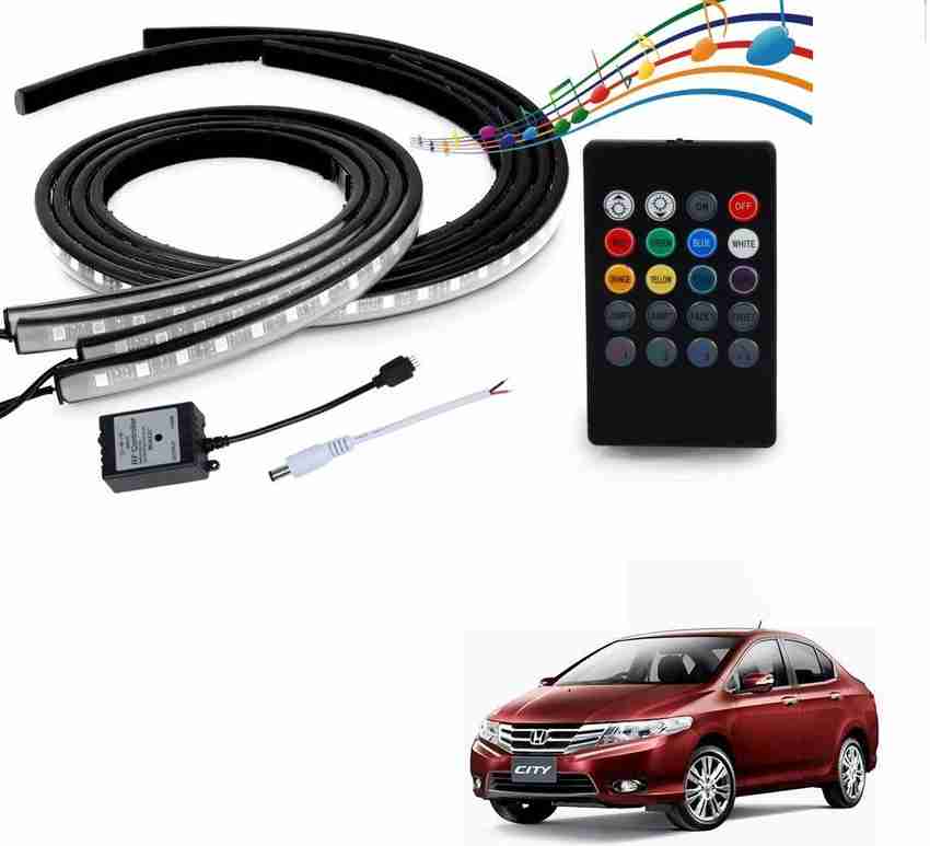 KOZDIKO UNDERGLOW LIGHT WITH REMOTE FOR HONDA CITY IV TEC Car