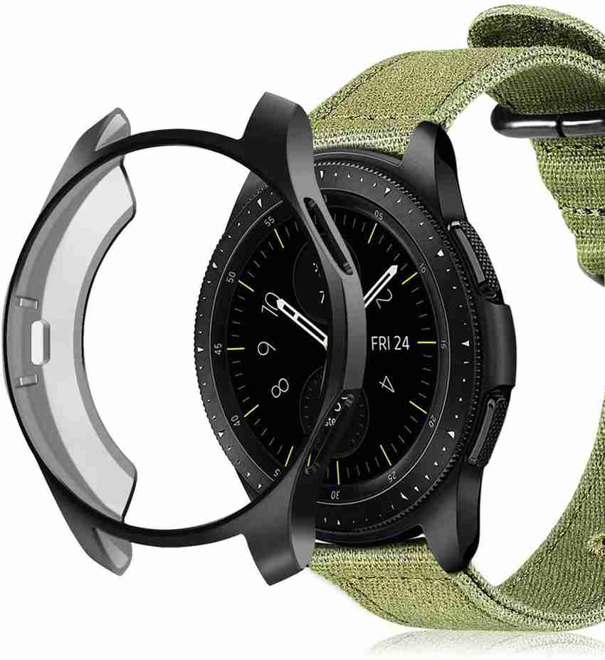 LIRAMARK Bumper Case for Samsung Galaxy Watch 42mm With Screen Protector LIRAMARK Flipkart