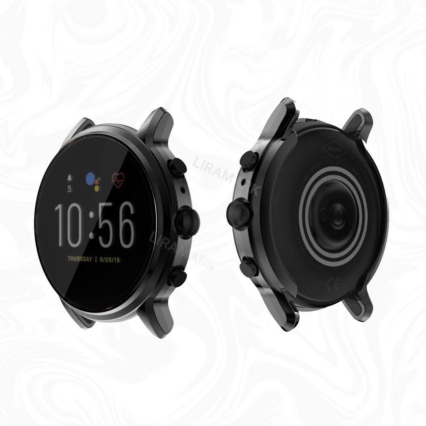 LIRAMARK Bumper Case for Fossil Gen 5 Carlyle Smart Watch With