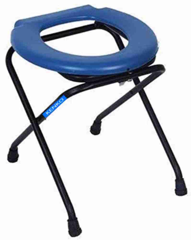 Bathroom Mobility Black Medimove India Height Adjustable & Foldable Commode  Chair at Rs 2499 in Faridabad