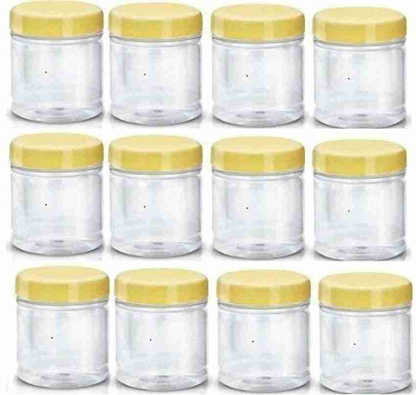 Pranavi Small Tiny Containers Plastic Clear Box with Screw lid 10 ml Pack  of 12 Round Storage Box Price in India - Buy Pranavi Small Tiny Containers  Plastic Clear Box with Screw