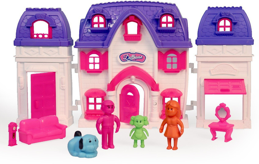 CITRODA Vivi Frozen Doll House Set with Accessories Play Set