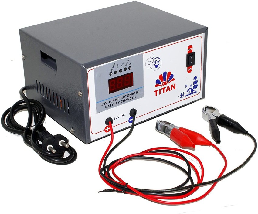 SunRobotics Digital Automatic Battery Charger 12V 10A Electronic