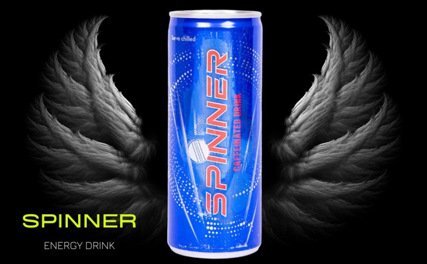 Spinner Caffeinated Energy Drink 250ml
