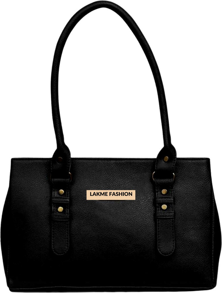Buy LAKME FASHION Women Black Shoulder Bag Black Online Best