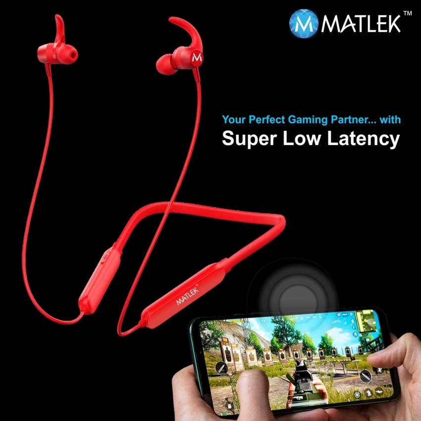 Matlek discount bluetooth earphones