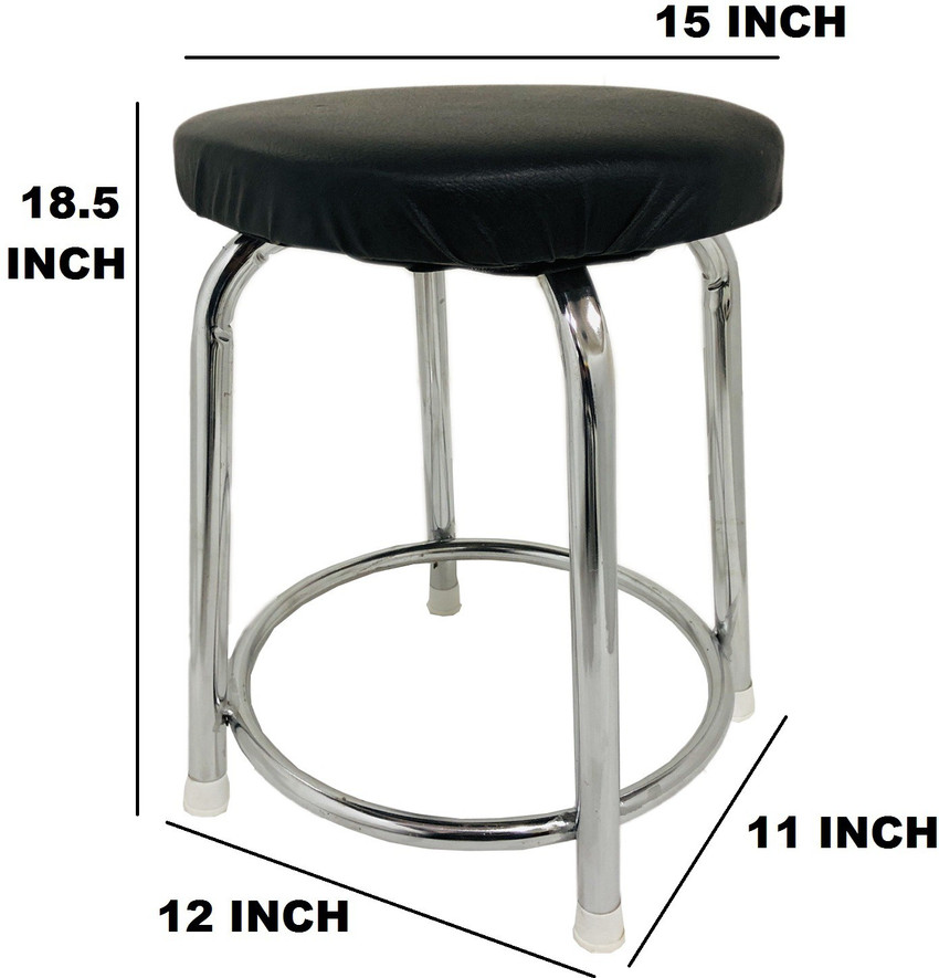 RATISON Chrome Steel Stool for Home Doctor Stool Medical Stool