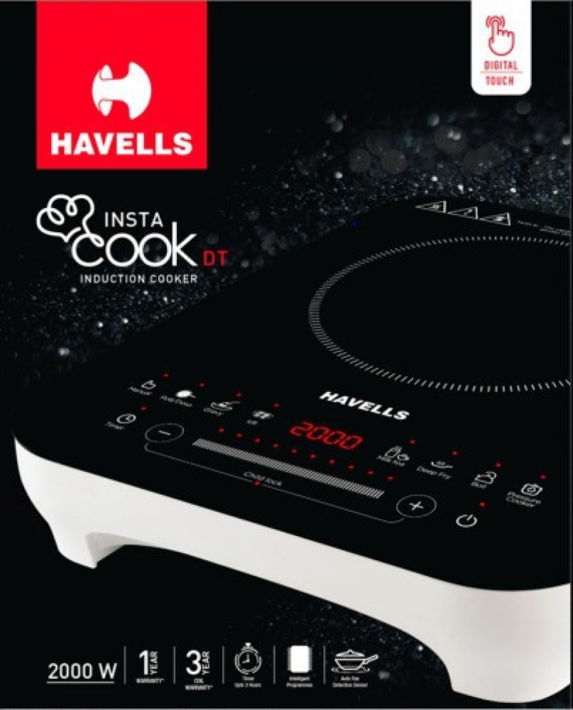 Havells induction store cooktop price