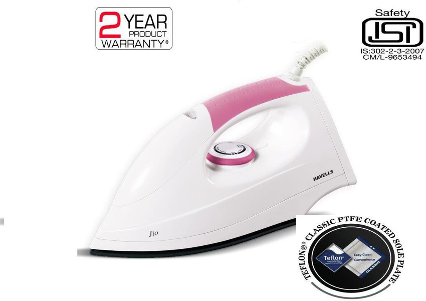 Buy HAVELLS Jio 1000 W Dry Iron Online at Flipkart