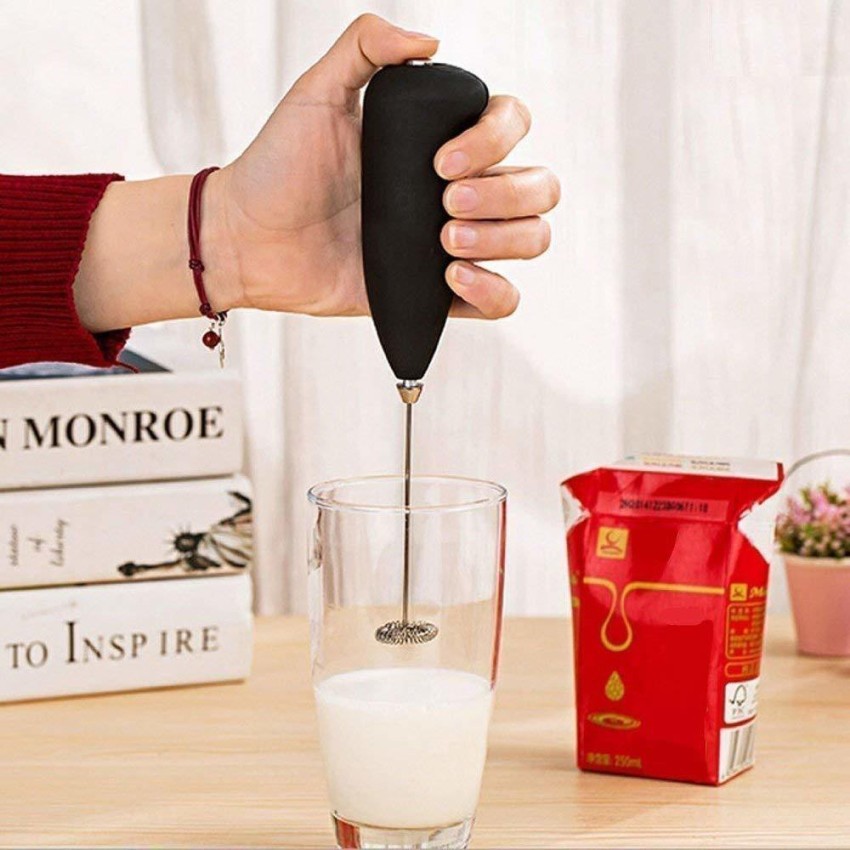 Daily-buy 4pcs Electric Mini Kitchen Stirrer Milk Frother Coffee Egg