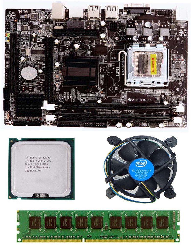 ZEBRONICS G41 D2SP COMBO WITH C2D PROCESSOR Motherboard ZEBRONICS Flipkart