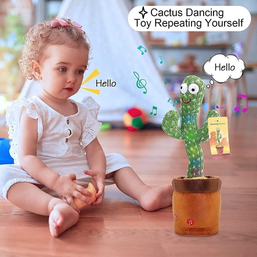 NYS Life Dancing Cactus Talking Cactus Soft Plush Toy