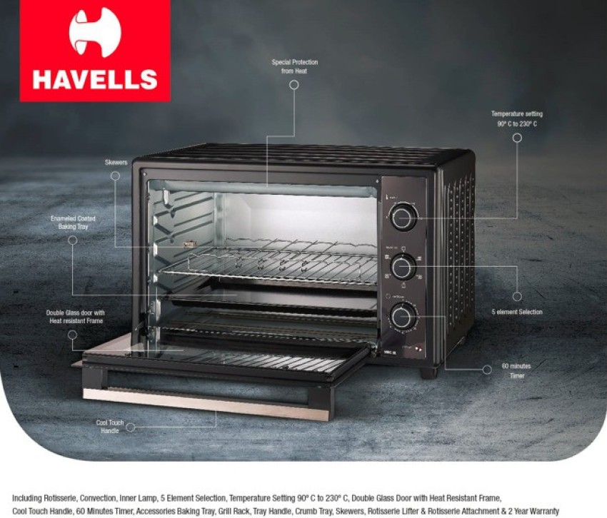 havells grill oven