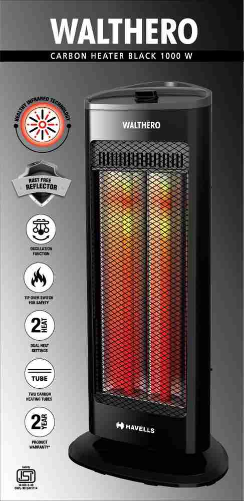 HAVELLS Walthero Carbon Carbon Room Heater Price in India - Buy HAVELLS  Walthero Carbon Carbon Room Heater online at Flipkart.com