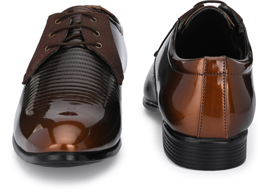 Double colour formal shoes shop