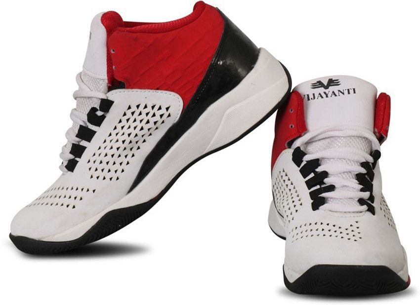 VIJAYANTI Vijayanti Microfibre Basketball Shoes Basketball Shoes