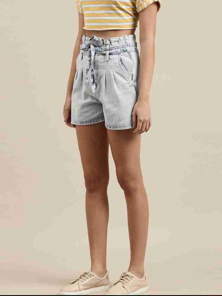Shorts denim sale bershka