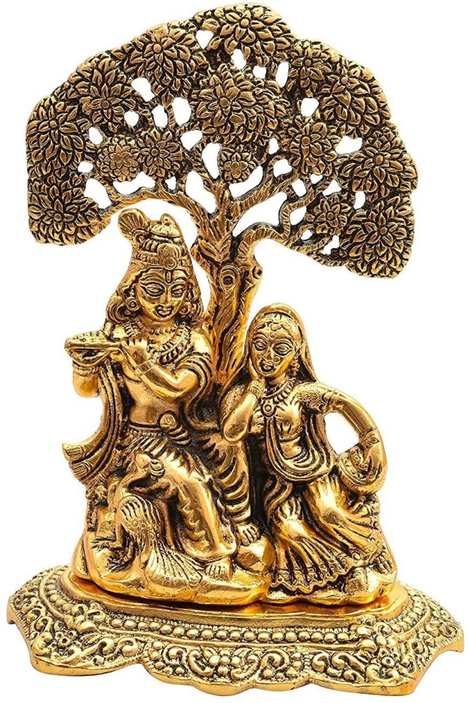 Readme Lord Radha Krishna Idol Love Couple Statue/ Gift Handicraft