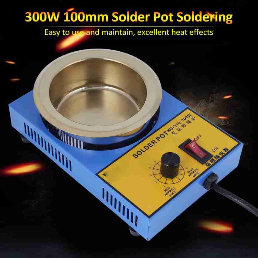 150W / 300W Lead Free Solder Pot Titanium Soldering Melting