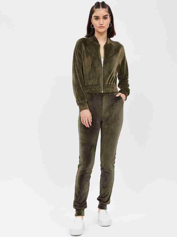 HARPA Solid Women Olive Track Pants - Buy HARPA Solid Women Olive Track  Pants Online at Best Prices in India
