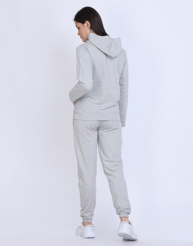 Women grey online tracksuit