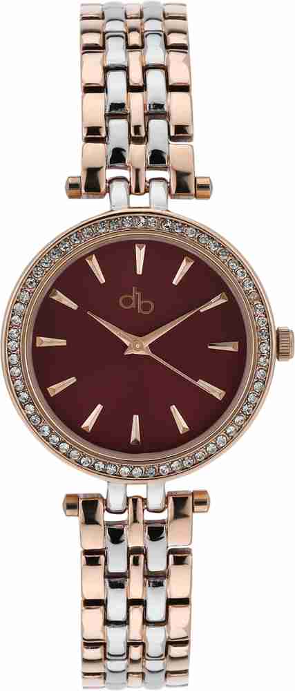 Dressberry women mauve analogue watch 2025