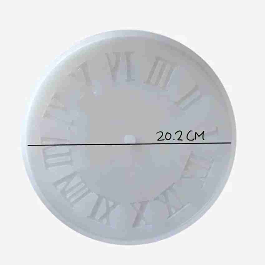 Clock Dial Silicone Mould for DIY Crystal UV Epoxy Resin Clock