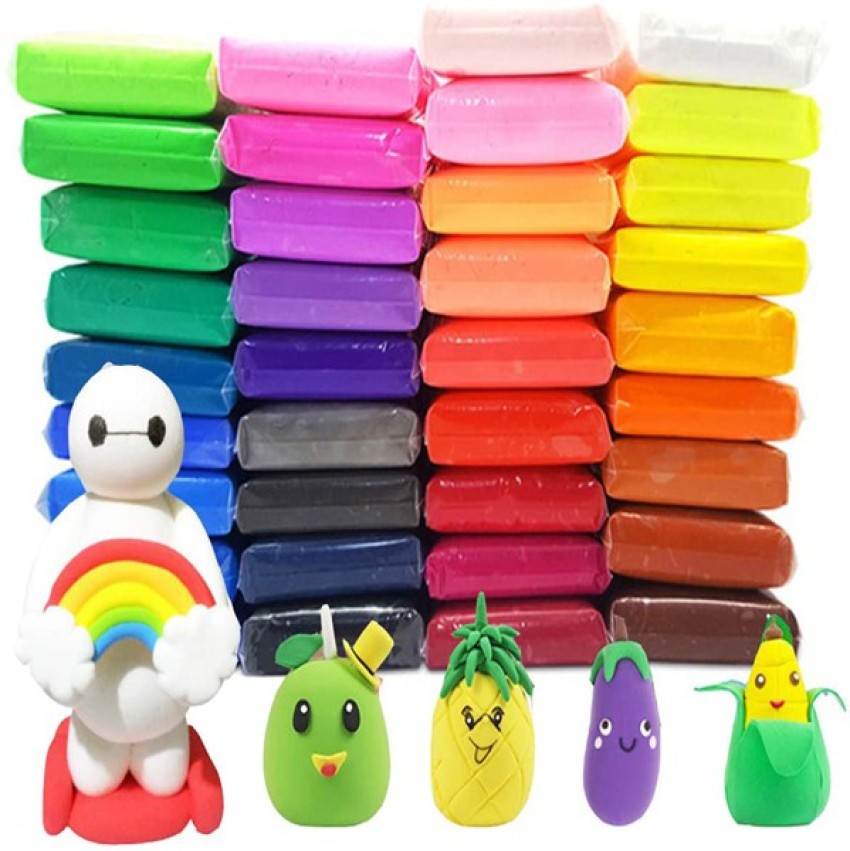 Air Dry Clay 88 Colors, Modeling Clay for Kids, DIY Molding Magic Clay,  Gift for Kids