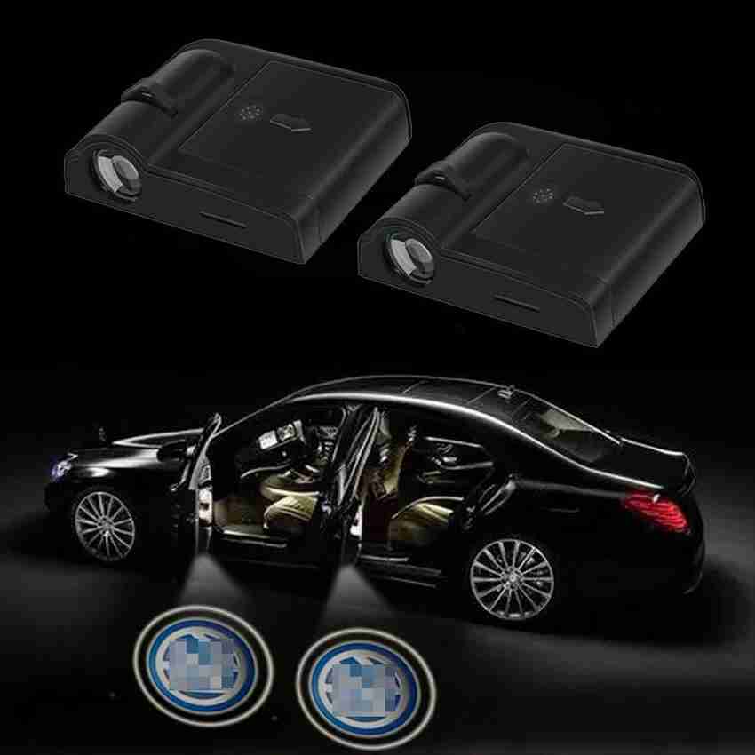 Wireless car logo hot sale lights