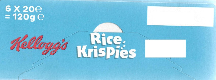 Kellogg's Bar Rice Krispies, 120 g