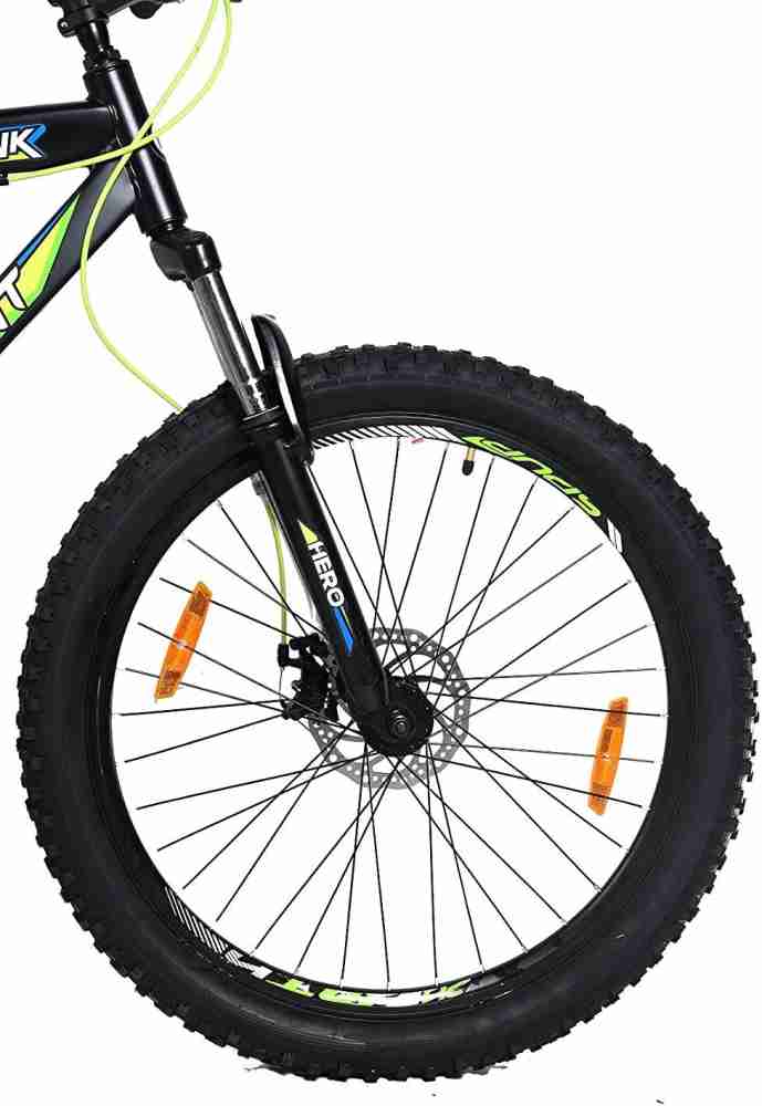 HERO Monk 26 X 3.0 26 T Mountain Hardtail Cycle Price in India