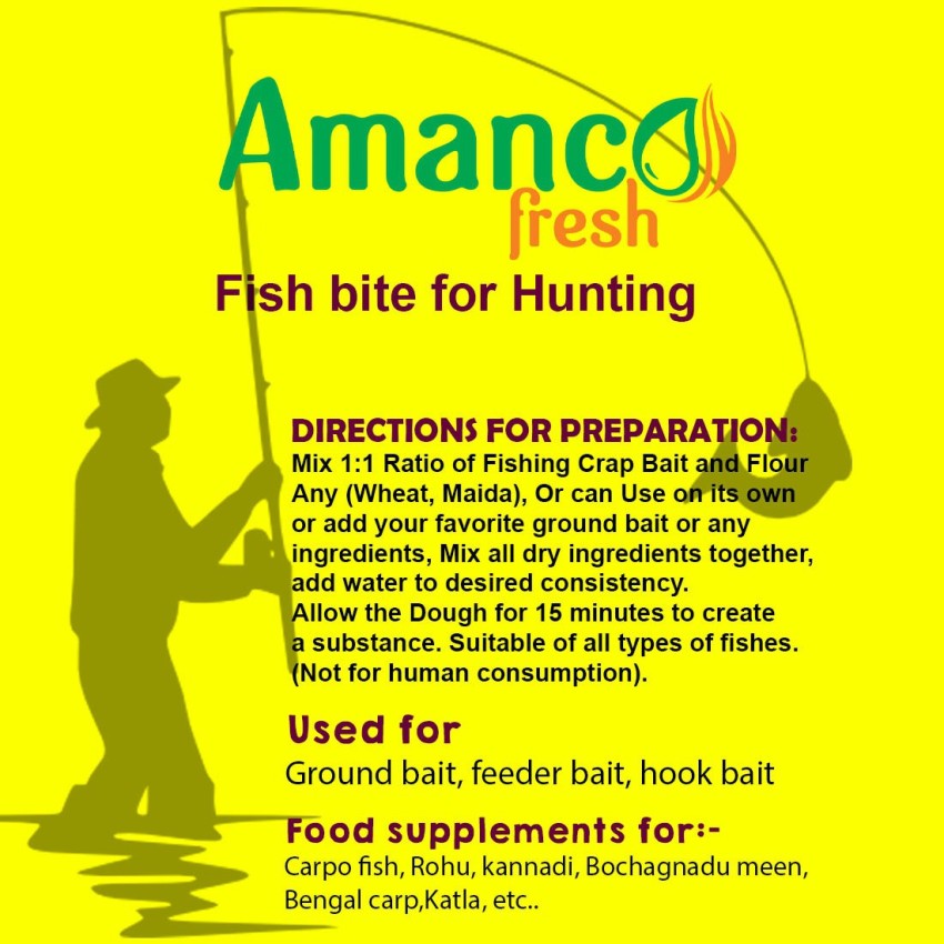 Amanco fresh COCO FISH BAIT FOR FISHING FEEDING FARMING Coconut 0.25 kg Dry  Adult, New Born, Senior, Young Fish Food Price in India - Buy Amanco fresh  COCO FISH BAIT FOR FISHING