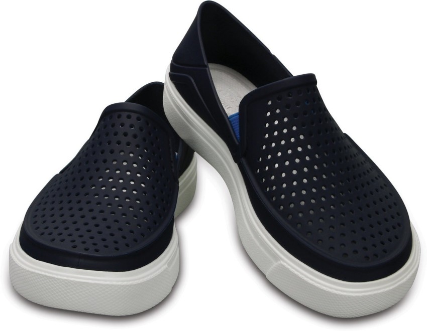 Boys best sale crocs loafers