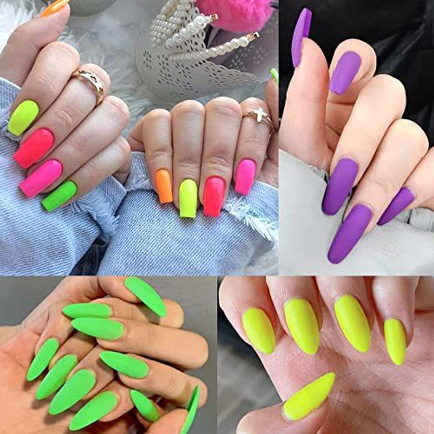 fluorescent nail polish colors