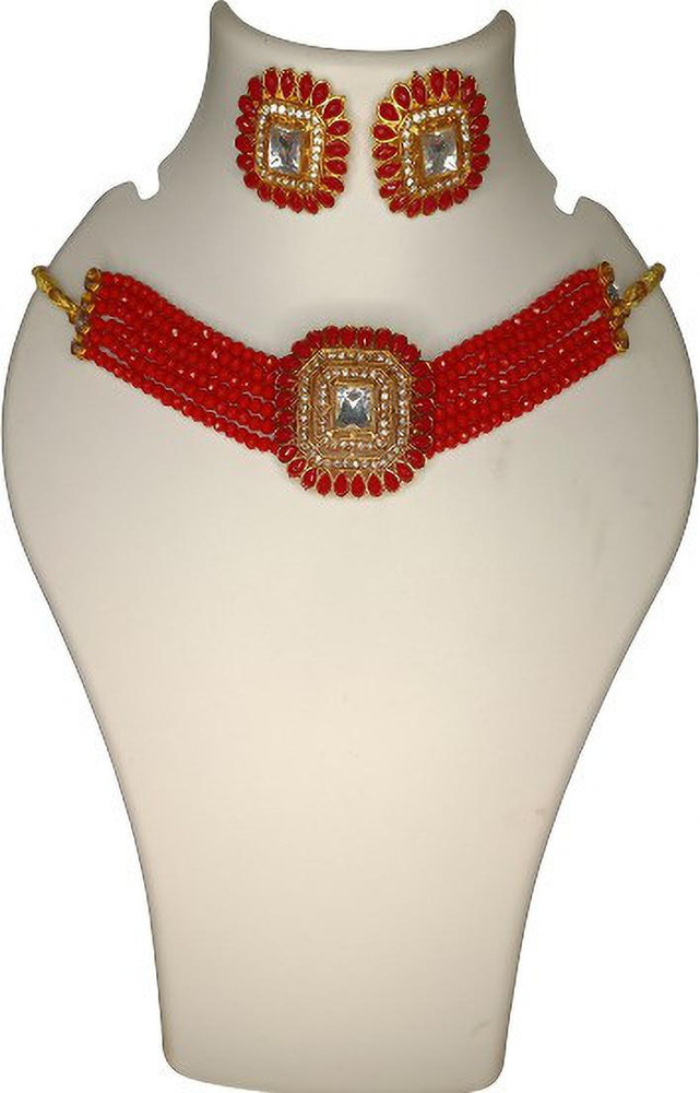 Trendy alloy necklace set sales