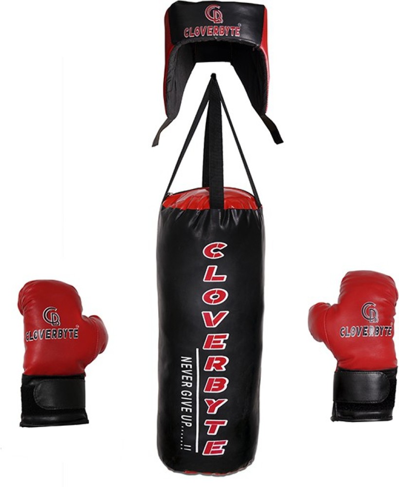 Buy CLOVERBYTE Filled Punching Bag 2 Feet With Gloves and Headgear for Kids Boxing Set Hanging Bag Online at Best Prices in India