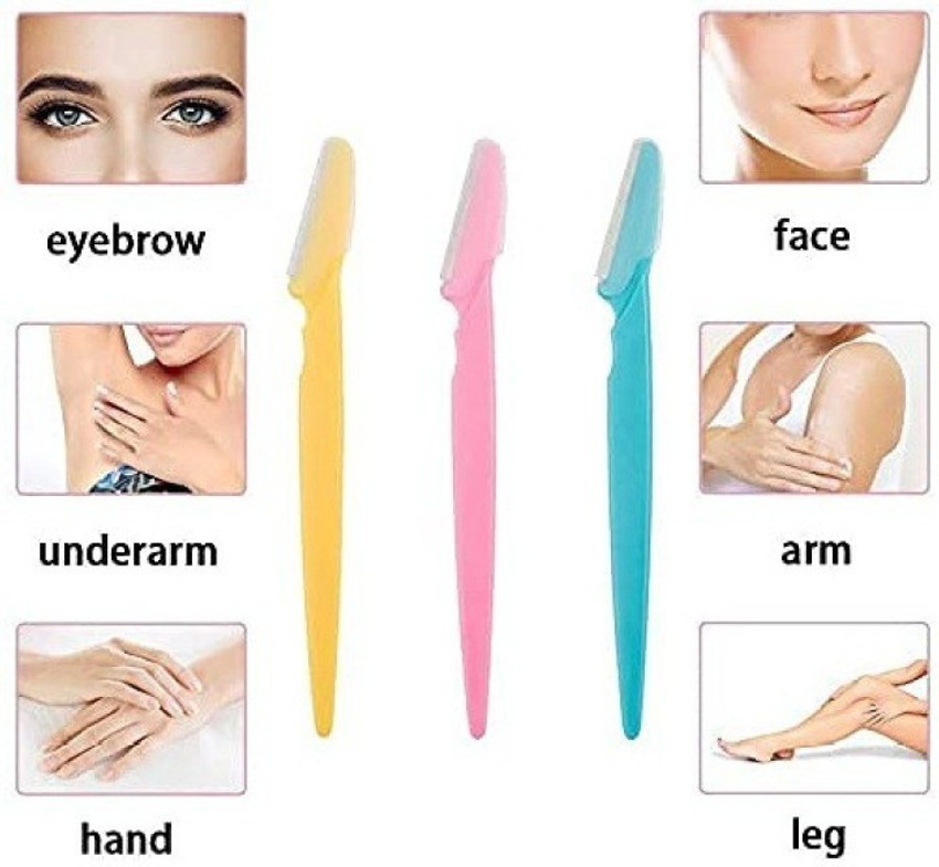 Libline Women Eyebrow Razor Facial Hair Remover Trimmer Shaver