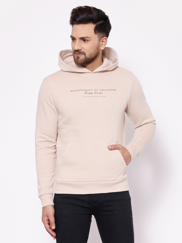 Red shop tape sweatshirt