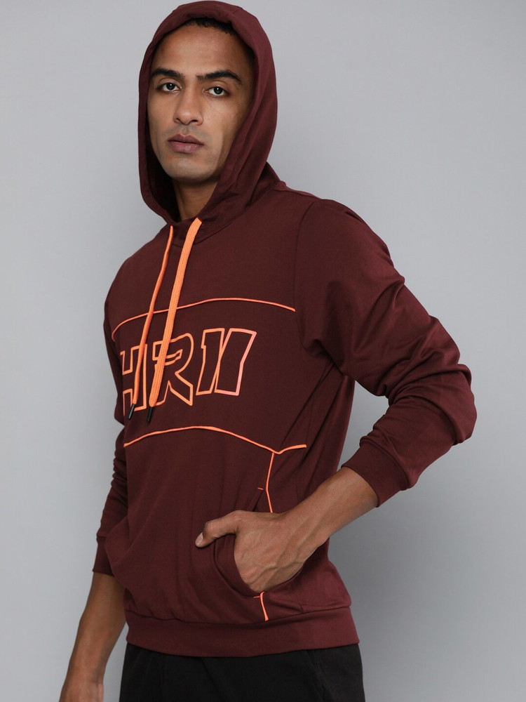 Hrx hooded sweatshirt deals
