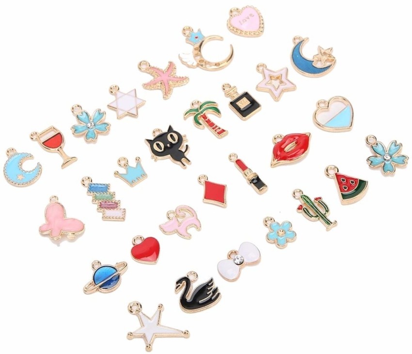 Aylifu 36pcs Enamel Cat Charm Pendant Cute Charms for DIY Jewelry Making  Necklace Bracelet Earring3 Styles Metal  Amazonin Home  Kitchen
