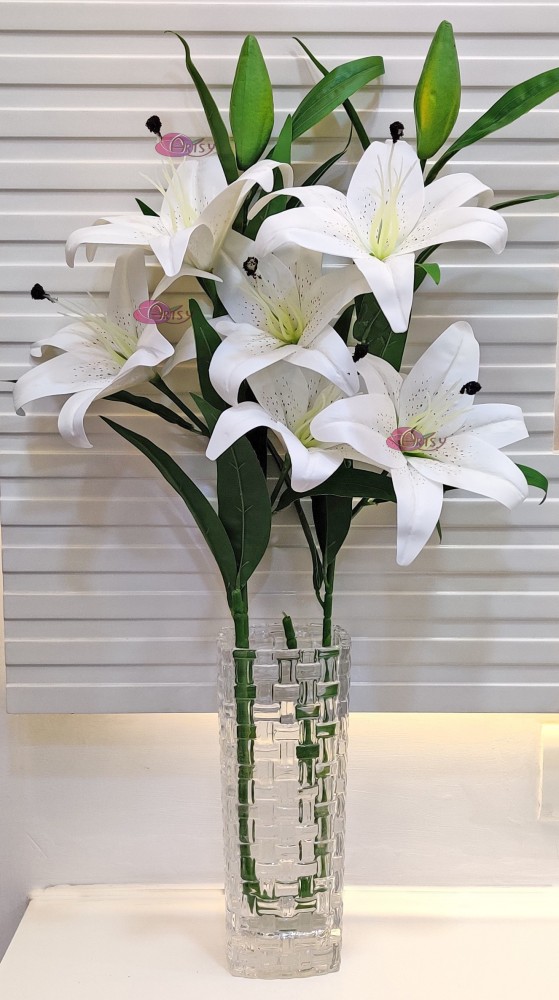 Artificial lilies on sale