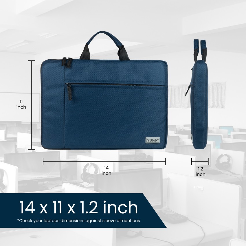 Conava 14 Inch Waterproof Laptop Shoulder Bag Carrying Case for Men Women  Capacity 25 Ltr